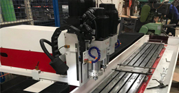 熱熔鉆孔機在健身器材行業(yè)的應用